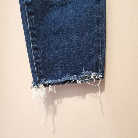 PAIGE Jeans Verdugo Ankle Darton Distressed Frayed Hem Jeans - Size 28 - Picture 7 of 10